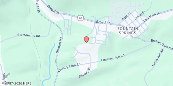 Map showing Gaudenzia - Food Distribution Center at 95 Broad St, Ashland, PA