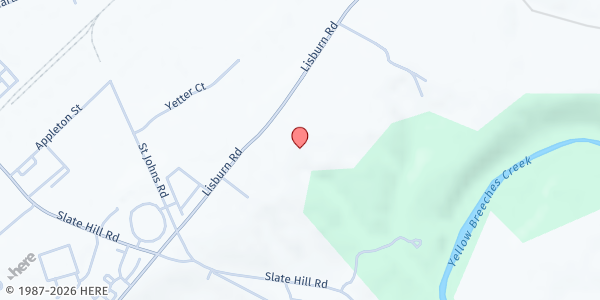 Map showing Christian Life Assembly at 2645 Lisburn Rd, Camp Hill, PA