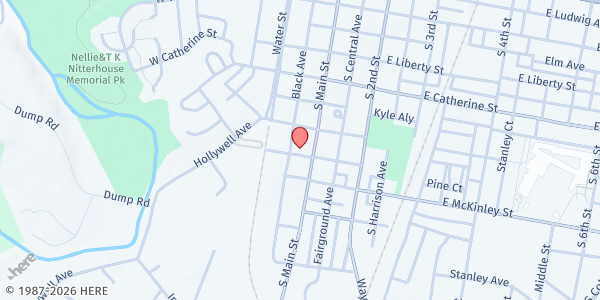 Map showing SCCAP - Chambersburg at 533 S Main St, Chambersburg, PA