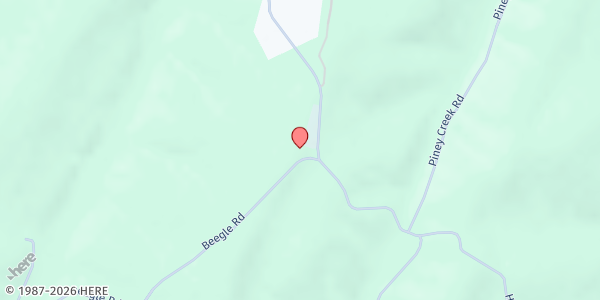 Map showing Pleasant Union Food Pantry at 259 Pleasant Union Church Rd, Clearville, PA