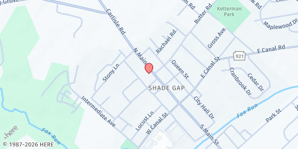Map showing New Hope Ministries - Dover at 62 N Main St, Dover, PA