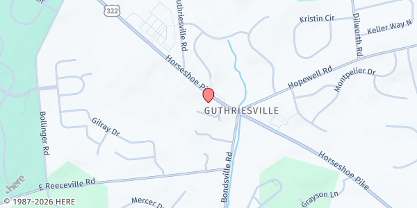 Map showing Chester County Food Bank - Location 18 at Chester County Food Bank - Location 1, Downingtown, PA