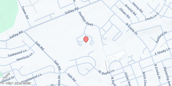 Map showing East Pennsboro Education Foundation at 840 Panther Pkwy, Enola, PA