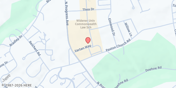 Map showing Redeemed Christian Church Of God - Living Spring at 3600 Vartan Way, Harrisburg, PA