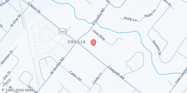 Map showing Hatfield Church of the Brethren at 1333 Cowpath Road, Hatfield, PA