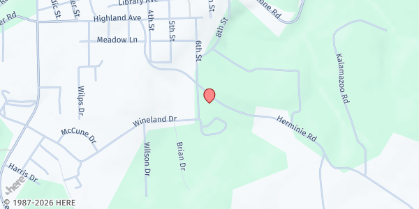Map showing St. Edward Church - St. Vincent De Paul Food Pantry at 120 Herminie Rd, Herminie, PA