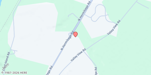 Map showing Faith Presbyterian Church at 2370 N Hermitage Rd, Hermitage, PA