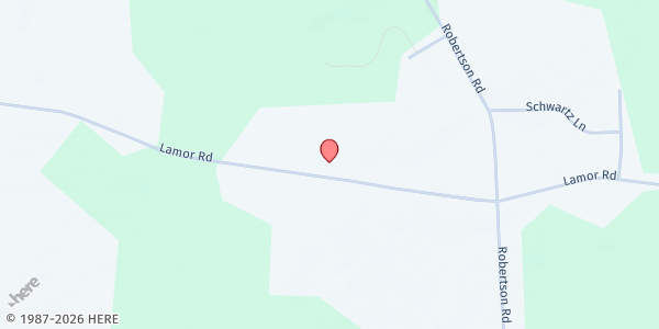 Map showing Grace Chapel Community Church at 4075 Lamor Rd, Hermitage, PA