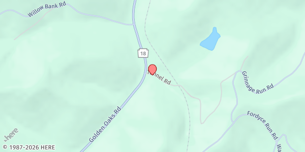 Map showing Jackson Township Food Pantry at 104 Tunnel Rd., Holbrook, PA