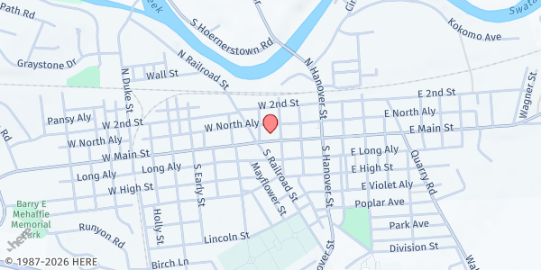 Map showing Hummelstown Community Ministerium at 100 W Main St, Hummelstown, PA