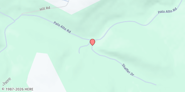 Map showing Allegheny Lutheran Social Ministry at 107 Shaffer Rd, Hyndman, PA