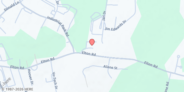 Map showing Greater Johnstown Christian Fellowship Food Pantry at 3429 Elton Rd., Johnstown, PA