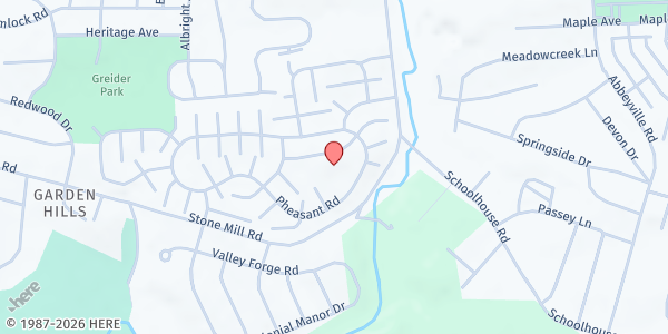 Map showing Pheasant Ridge Pop Up Pantry at 209 Longwood Ct W, Lancaster, PA
