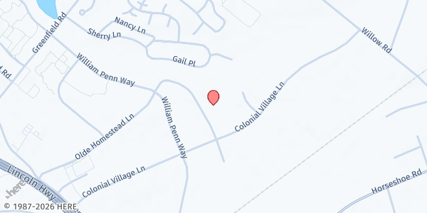 Map showing Power Packs Project at 1915 Olde Homestead Ln Suite 102, Lancaster, PA