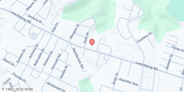 Map showing Saint Margaret Mary at 3055 Leechburg Rd., Lower Burrell, PA