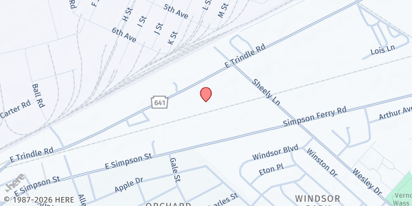 Map showing New Hope Ministries - Mechanicsburg at 5228 E Trindle Rd, Mechanicsburg, PA