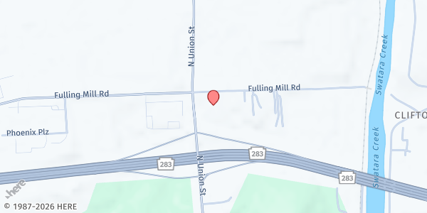 Map showing Glad Tidings Assembly Of God at 190 Fulling Mill Rd, Middletown, PA