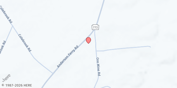 Map showing Faith Outreach Center at 475 Anderson Ferry Rd., Mount Joy, PA