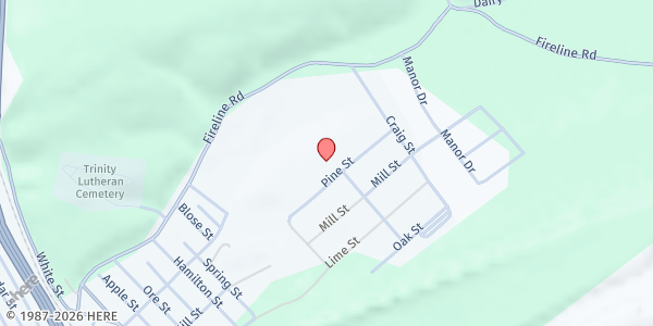 Map showing Faith Alive Church at 678 Pine St, Palmerton, PA