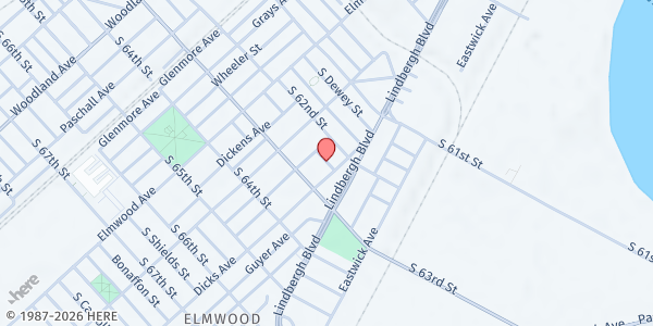 Map showing Playstreet 2600 S Felton St. at 2652 S Felton St., Philadelphia, PA