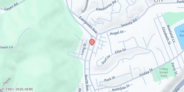 Map showing North Hills Community Outreach - Millvale at 416 Lincoln Ave., Pittsburgh, PA