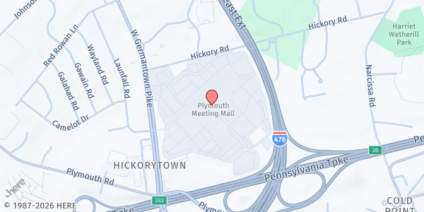 Map showing Rachel's Way at 500 West Germantown Pike, Plymouth Meeting, PA