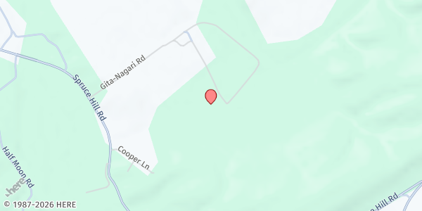 Map showing Iskcon at 534 Gita-Nagari Rd, Port Royal, PA