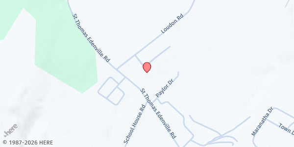 Map showing SCCAP - St.Thomas at 360 ST THOMAS-EDENVILLE ROAD, Saint Thomas, PA