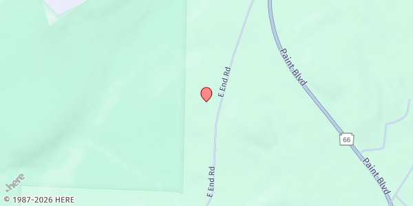 Map showing Cornerstone Church of Clarion at 3655 East End Rd., Shippenville, PA