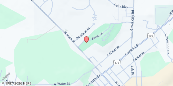 Map showing Feed My Sheep Food Cupboard at , Slippery Rock, PA