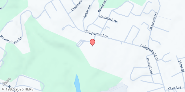Map showing THE LORDS CUPBOARD at 700 Hammond Lane, Stroudsburg, PA