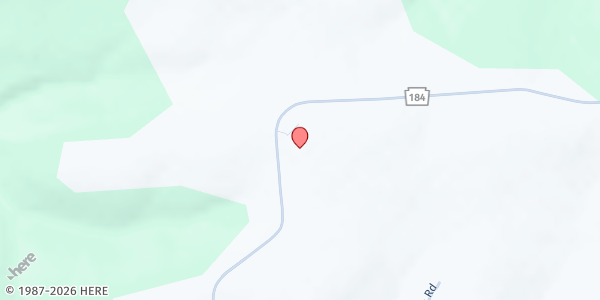 Map showing The New Love Center Lycoming County Cogan House Mobile at 4609 PA-184, Trout Run, PA