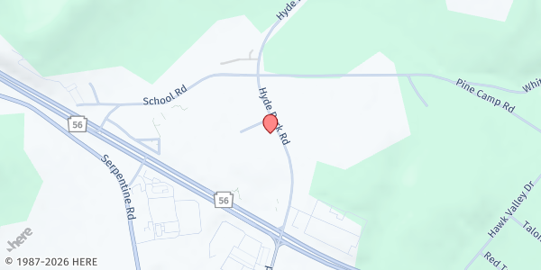 Map showing Society of St. Vincent de Paul Council of Greensburg at 551 Hyde Park Rd, West Leechburg, PA