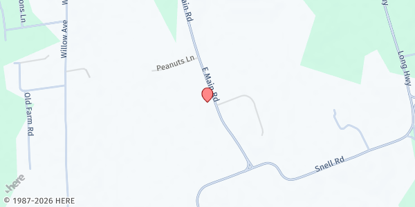 Map showing Little Compton Food Bank at Box 590, Little Compton, RI