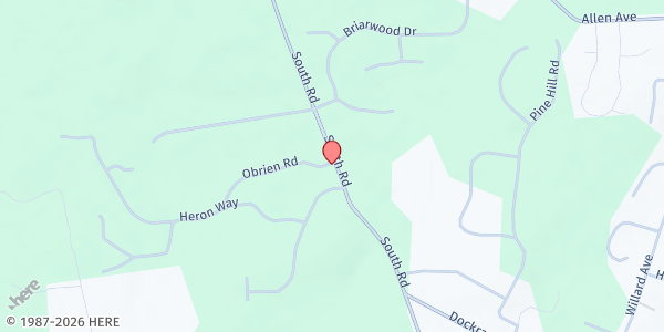 Map showing Phoenix Gardens at 358 S Rd, Wakefield, RI