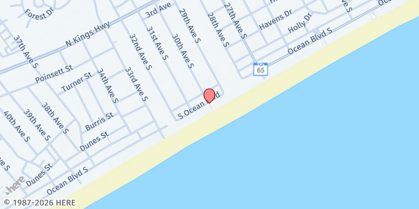 Map showing Refresh Our Heroes MYB SDA-Atlantic Beach at 200 Atlantic St, Atlantic Beach, SC