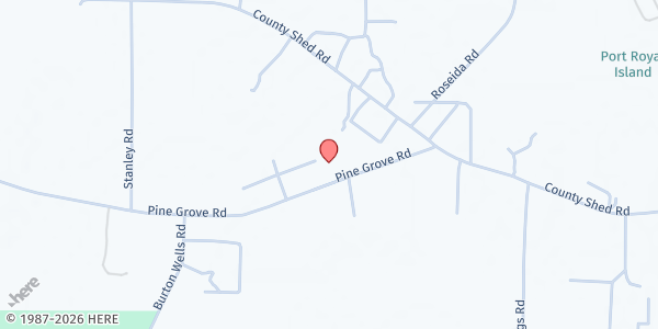 Map showing Charity Inspirational Church at 31 Donaldson Dr, Beaufort, SC