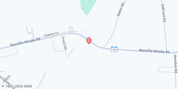 Map showing St. Marks Missionary Baptist - Bishopville at 510 Manville-Wisacky Road, Bishopville, SC