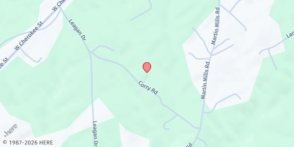 Map showing Voice of Triumph at 179 Corry Road, Blacksburg, SC