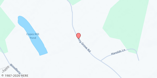 Map showing Greater Cherry Grove Church at 1895 Cherry Grove Rd., Brunson, SC