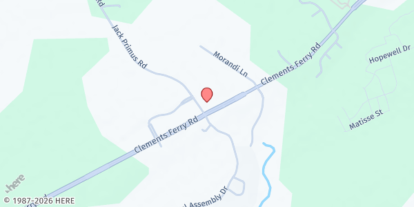 Map showing Feeding of the Multitudes - Charleston at 1952 Clements Ferry Rd., Charleston, SC