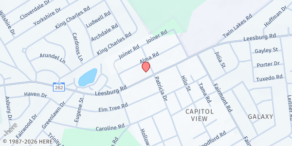 Map showing Kingdom Reapers Ministry at 1563 Leesburg Road, Columbia, SC