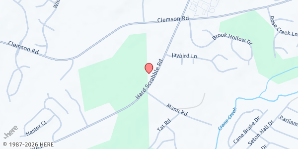 Map showing Only Gods Word Church at 4145 Hardscrabble Road, Columbia, SC