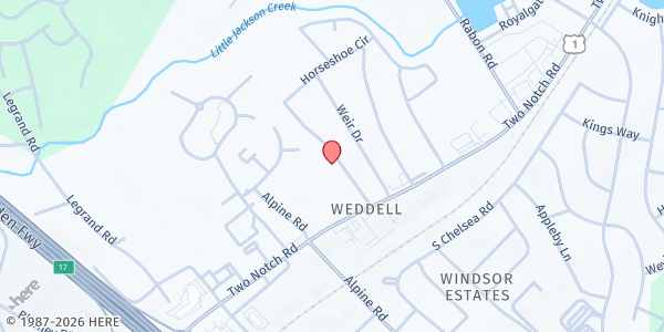 Map showing Prayer Mountain Community Development Corporation at 500 Horseshoe Circle, Columbia, SC