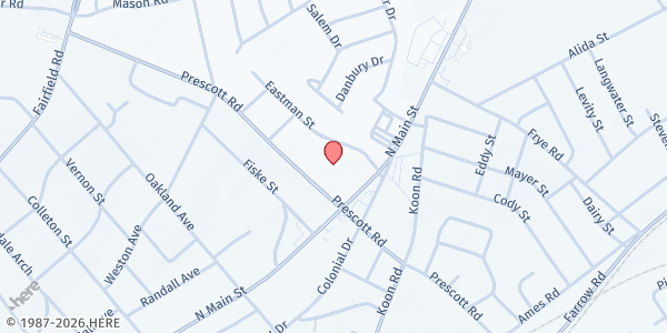 Map showing Wiley Kennedy Family Center at 1037 Eastman Street, Columbia, SC