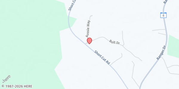 Map showing PH Galilee Church at 1124 Short Cut Rd., Cross, SC