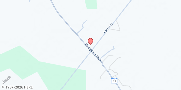 Map showing Elizabeth Baptist at 4109 Pamplico Highway, Florence, SC