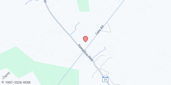 Map showing Elizabeth Baptist Church at 4109 Pamplico Hwy., Florence, SC