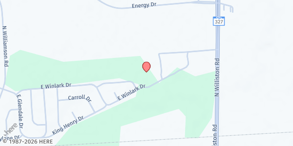 Map showing Temple Of Faith at 3735 E. King George Dr., Florence, SC