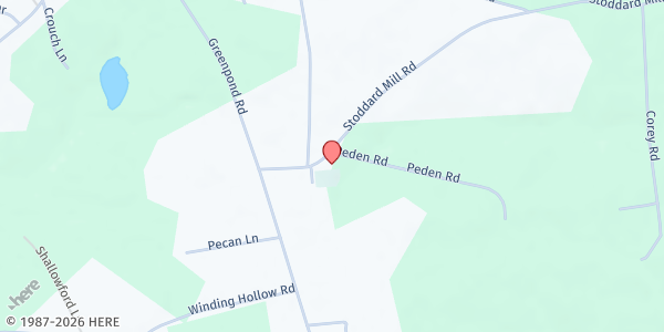 Map showing Laurens County Food Ministry at 168 Stoddard Mill Road, Gray Court, SC
